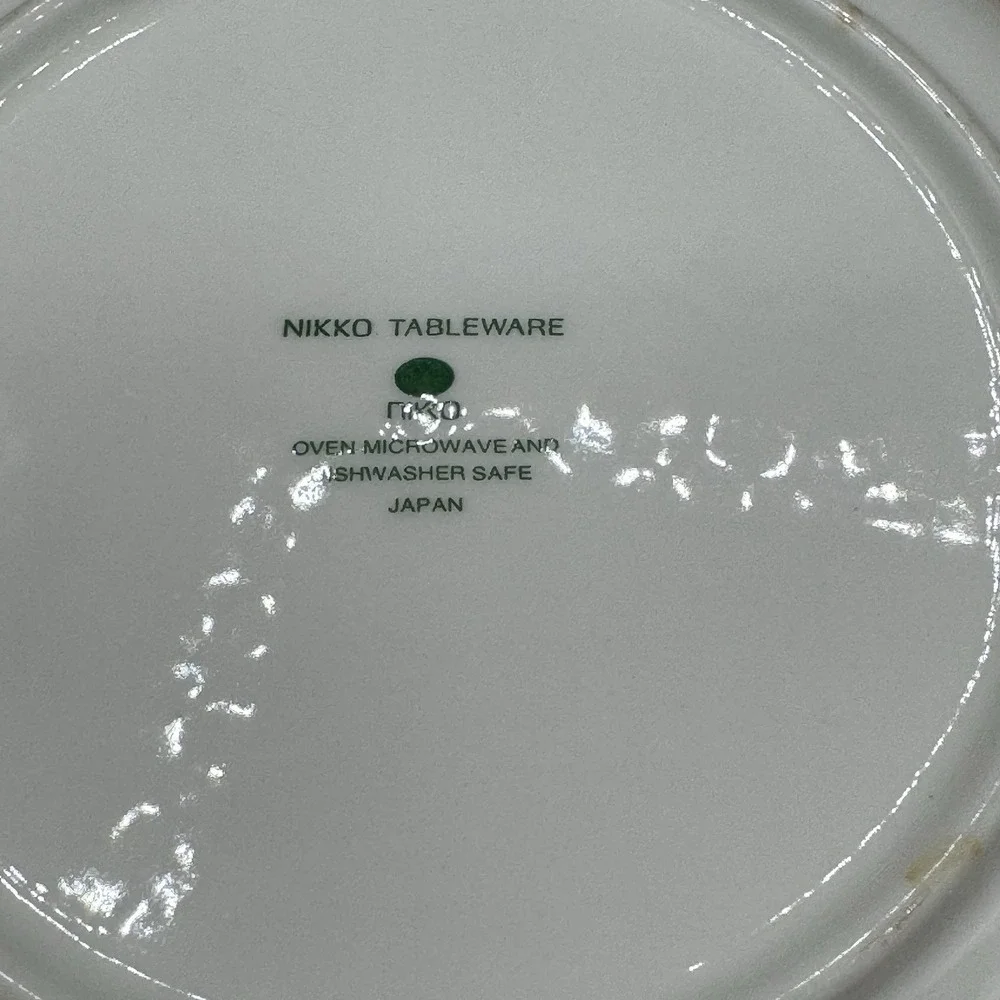 Nikko Blue Peony Soup Cereal Bowls Japan Set Of 2 Floral 1986 Blossomtime
